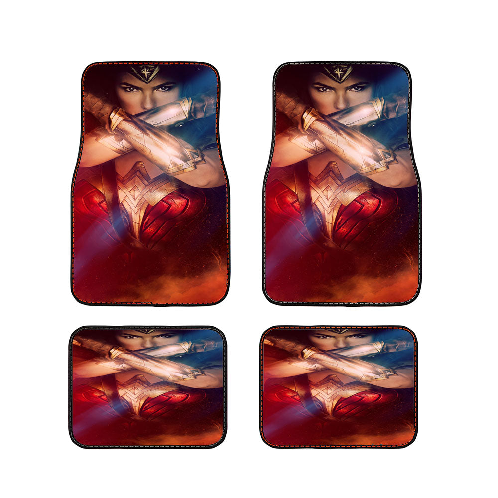 Wonder Woman Poster Car Floor Mats Accessories