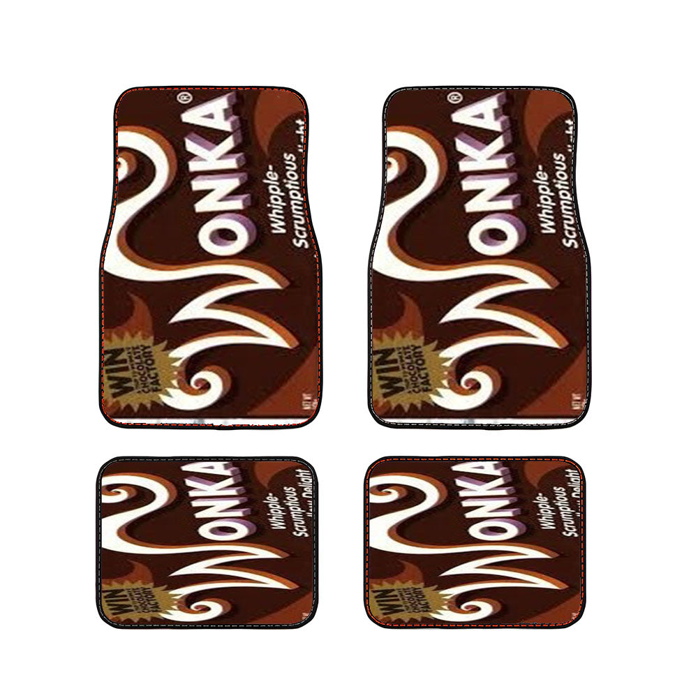 Wonka Chocolate Car Floor Mats Accessories