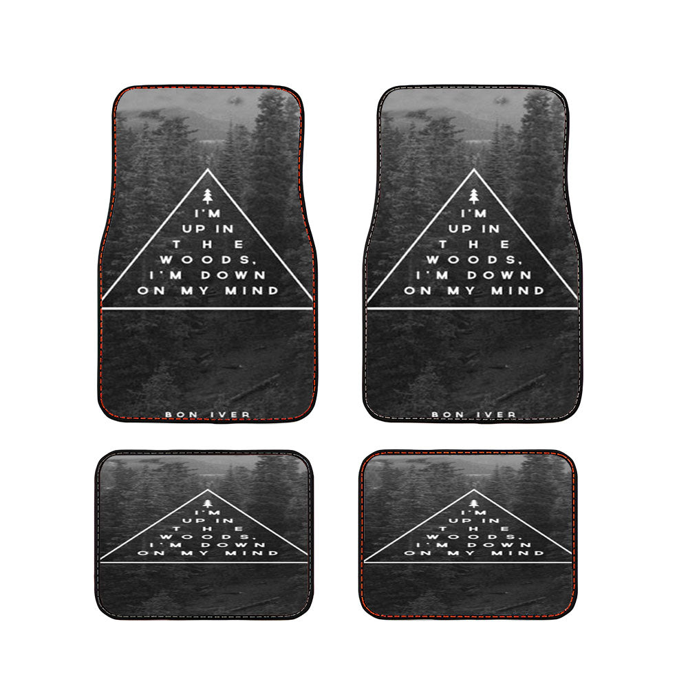 Woods Bon Iver Car Floor Mats Accessories