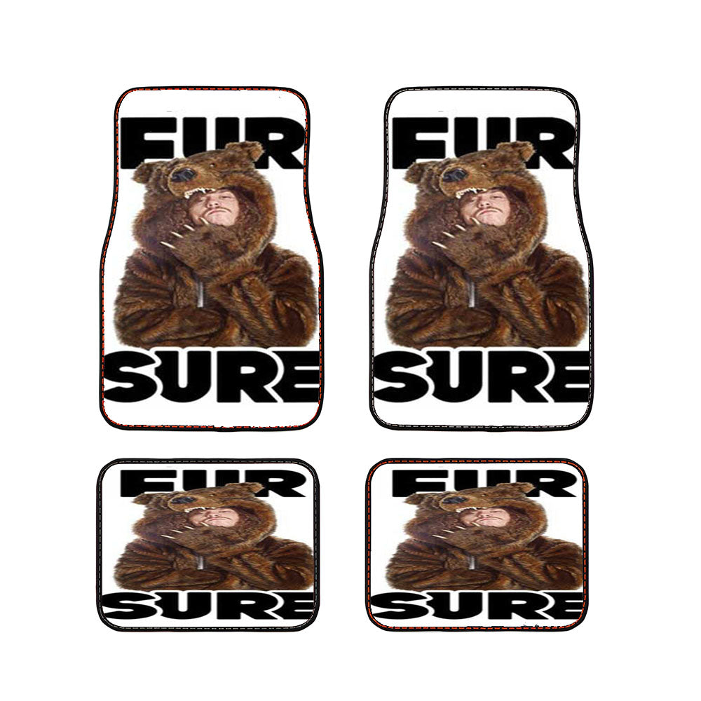 Workaholics Fur Sure Car Floor Mats Accessories