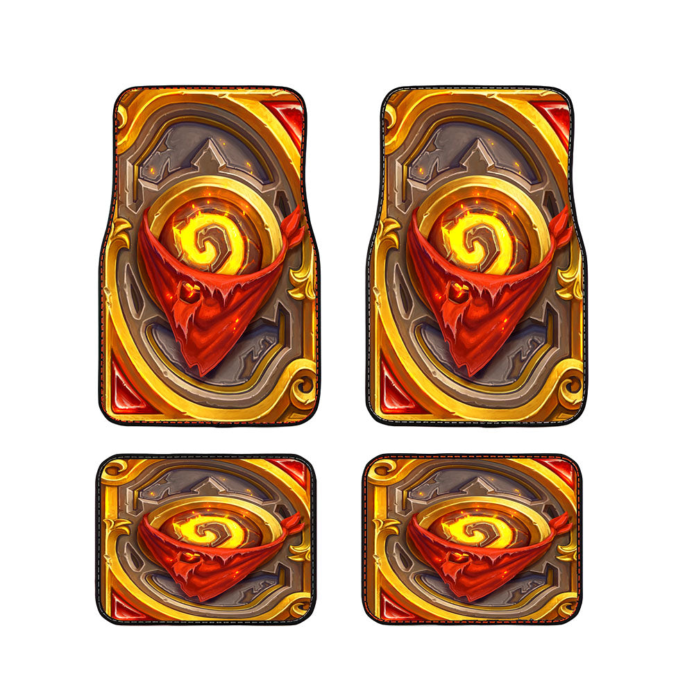 World Of Warcraft Hearthstone Van Car Floor Mats Accessories