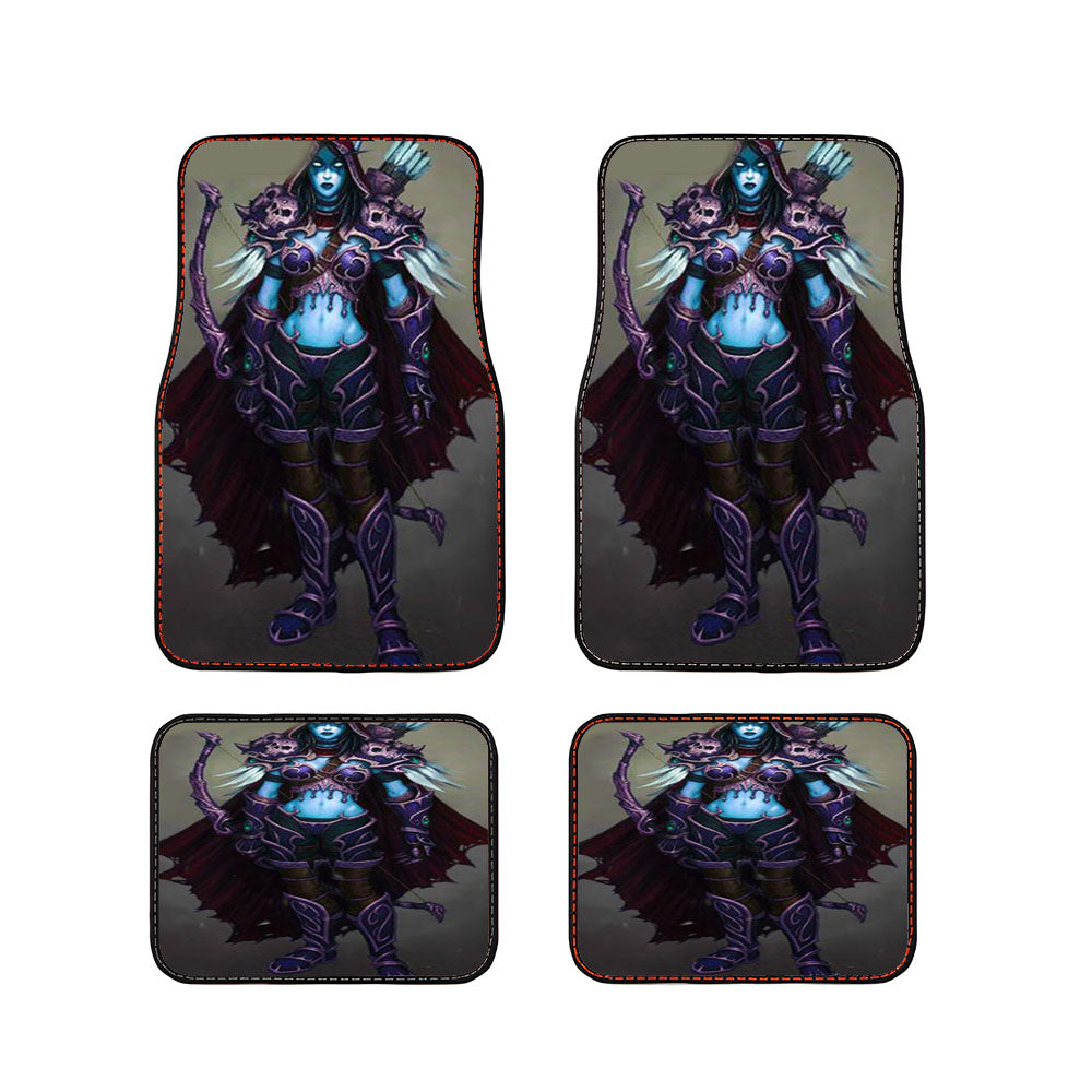 World Of Warcraft Sylvanas Windrunner Car Floor Mats Accessories