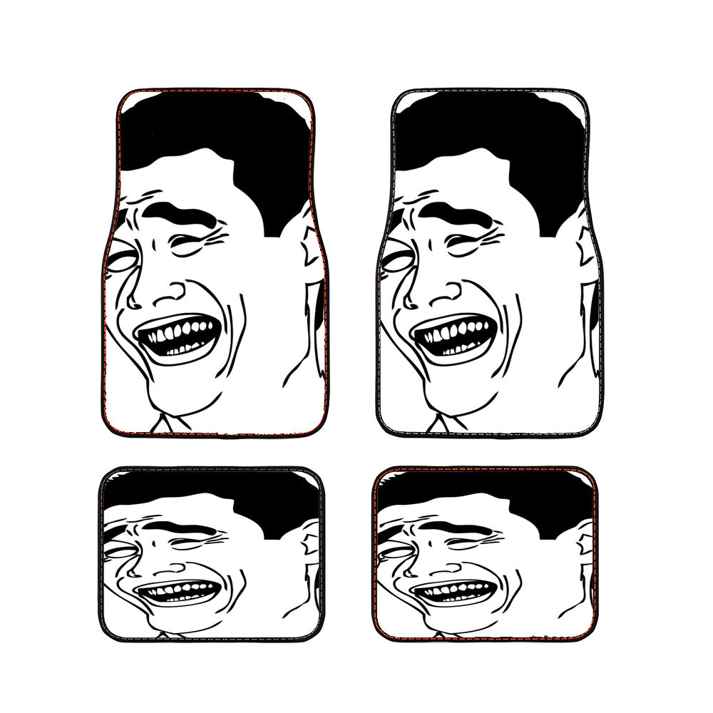 Yao Ming Face Car Floor Mats Accessories