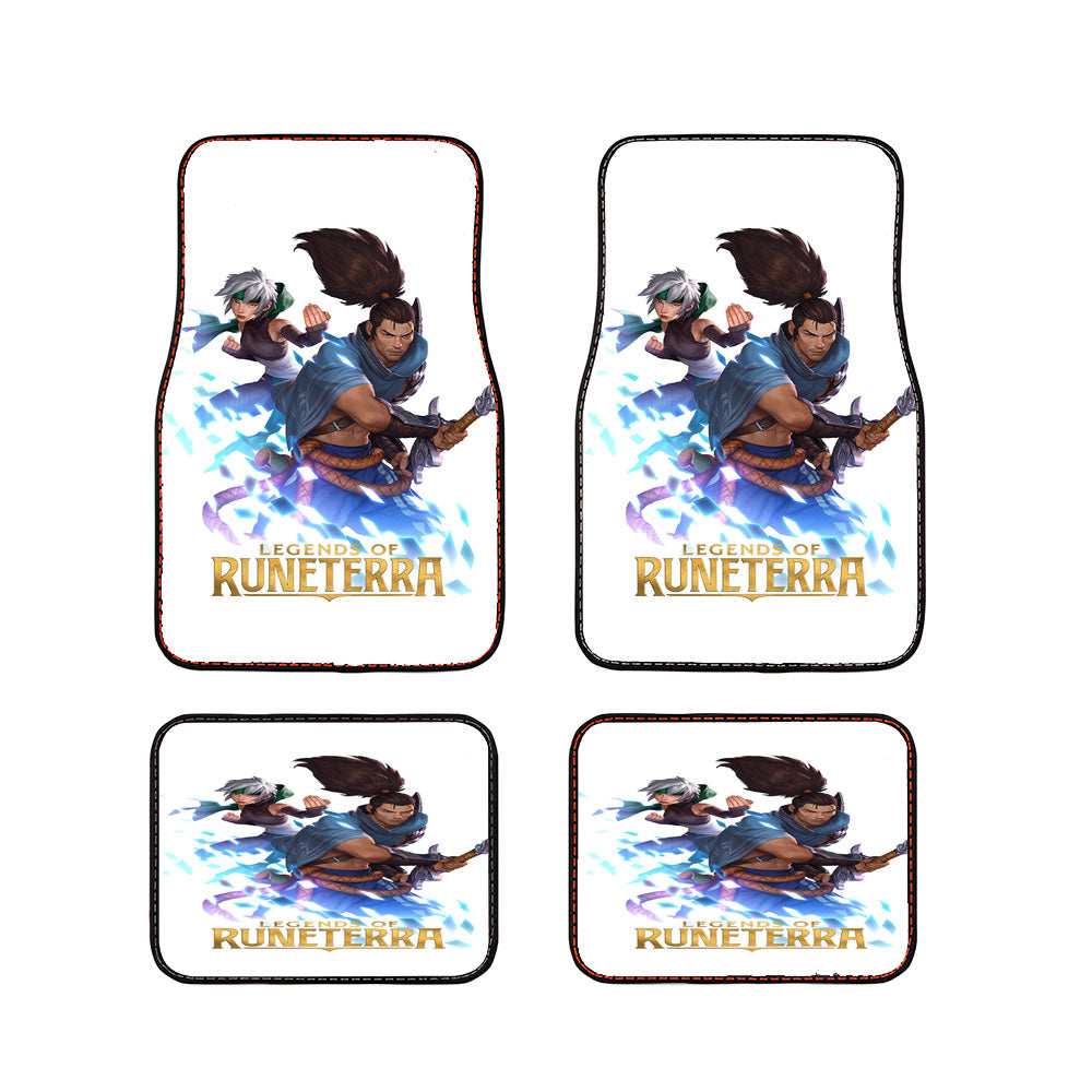 Yasuo Lol Legends Of Runeterra Car Floor Mats Accessories