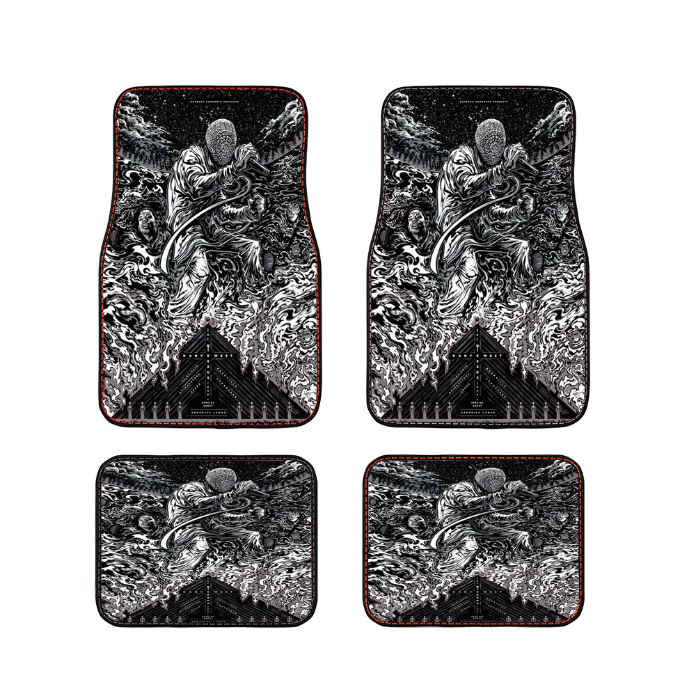 Yeezus Car Floor Mats Accessories