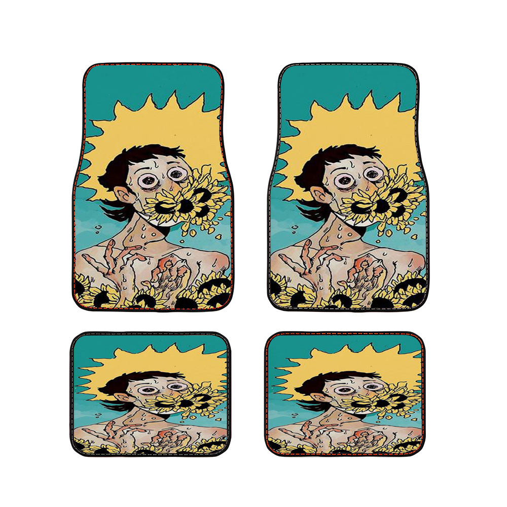 Yellow Car Floor Mats Accessories
