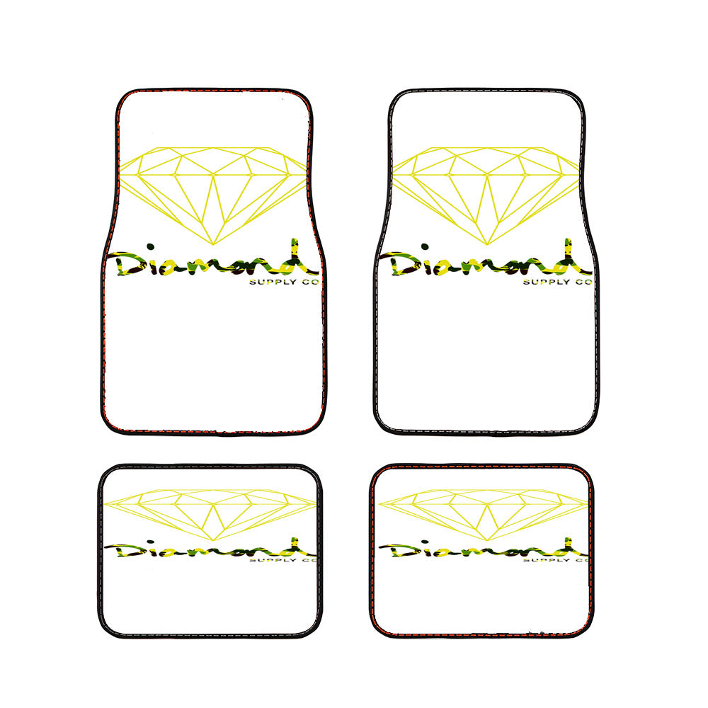 Yellow Diamond Supply Co Car Floor Mats Accessories