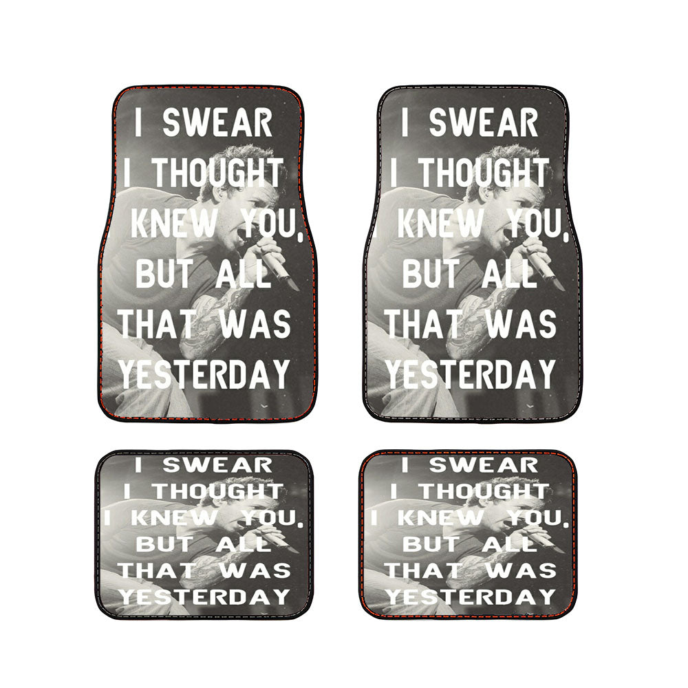 Yesterday Car Floor Mats Accessories