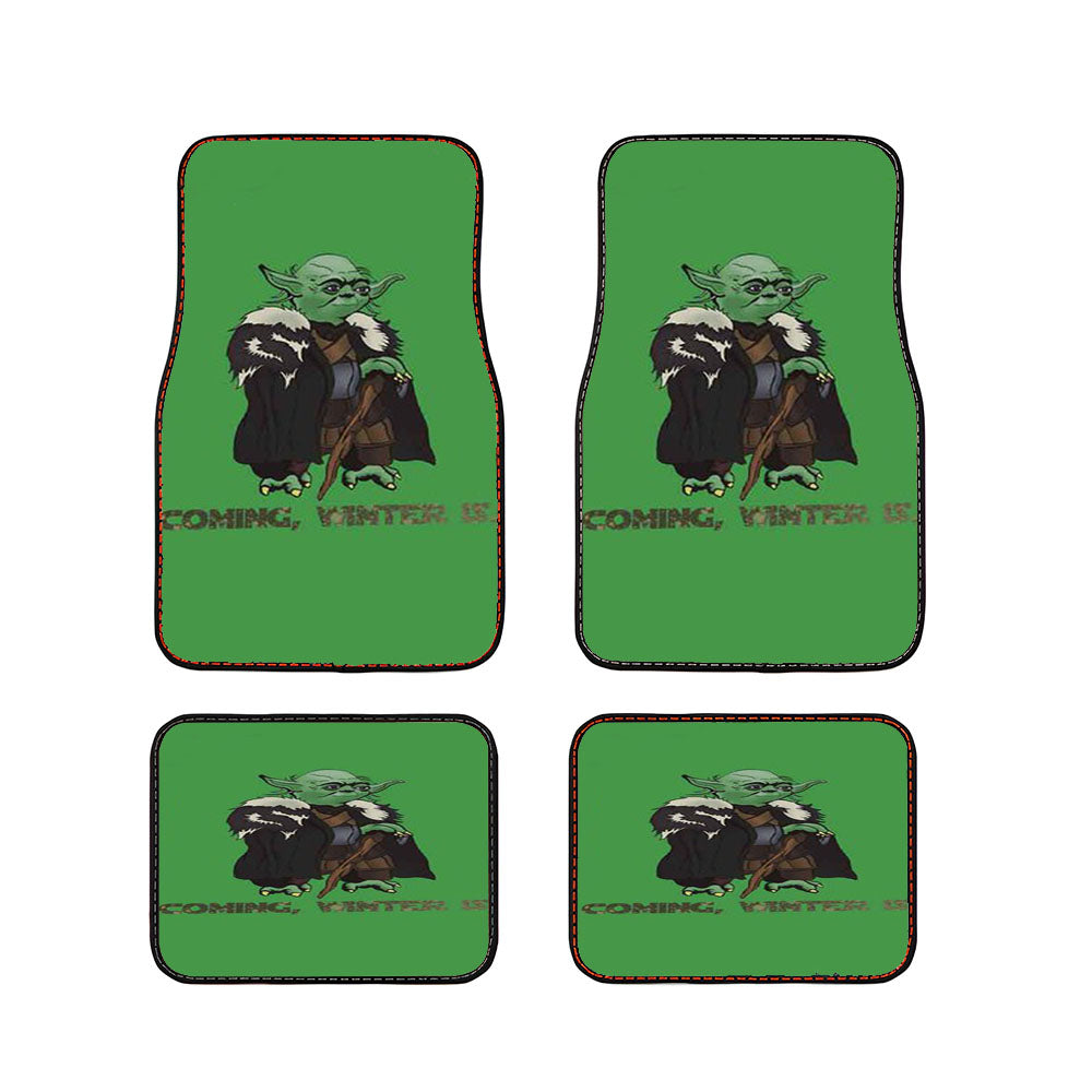 Yoda Coming, Winter Is Car Floor Mats Accessories