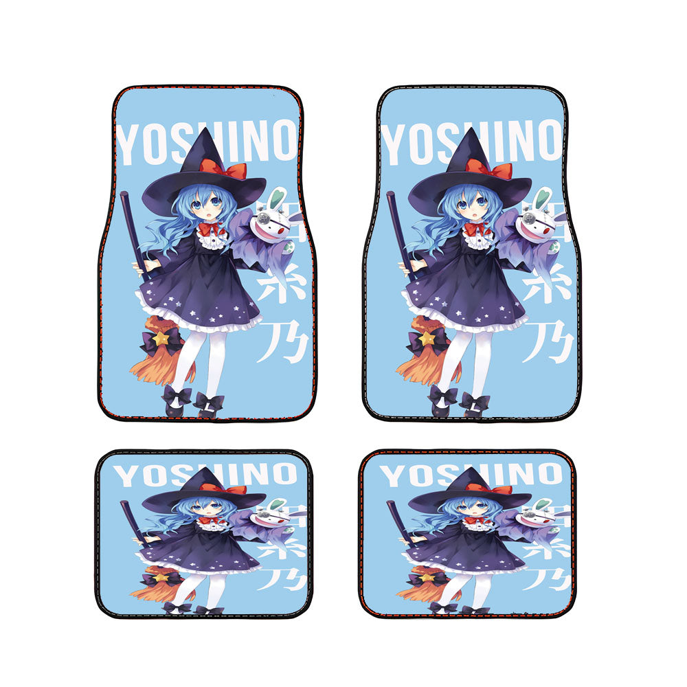 Yoshino Himekawa Date A Live Anime Car Floor Mats Accessories