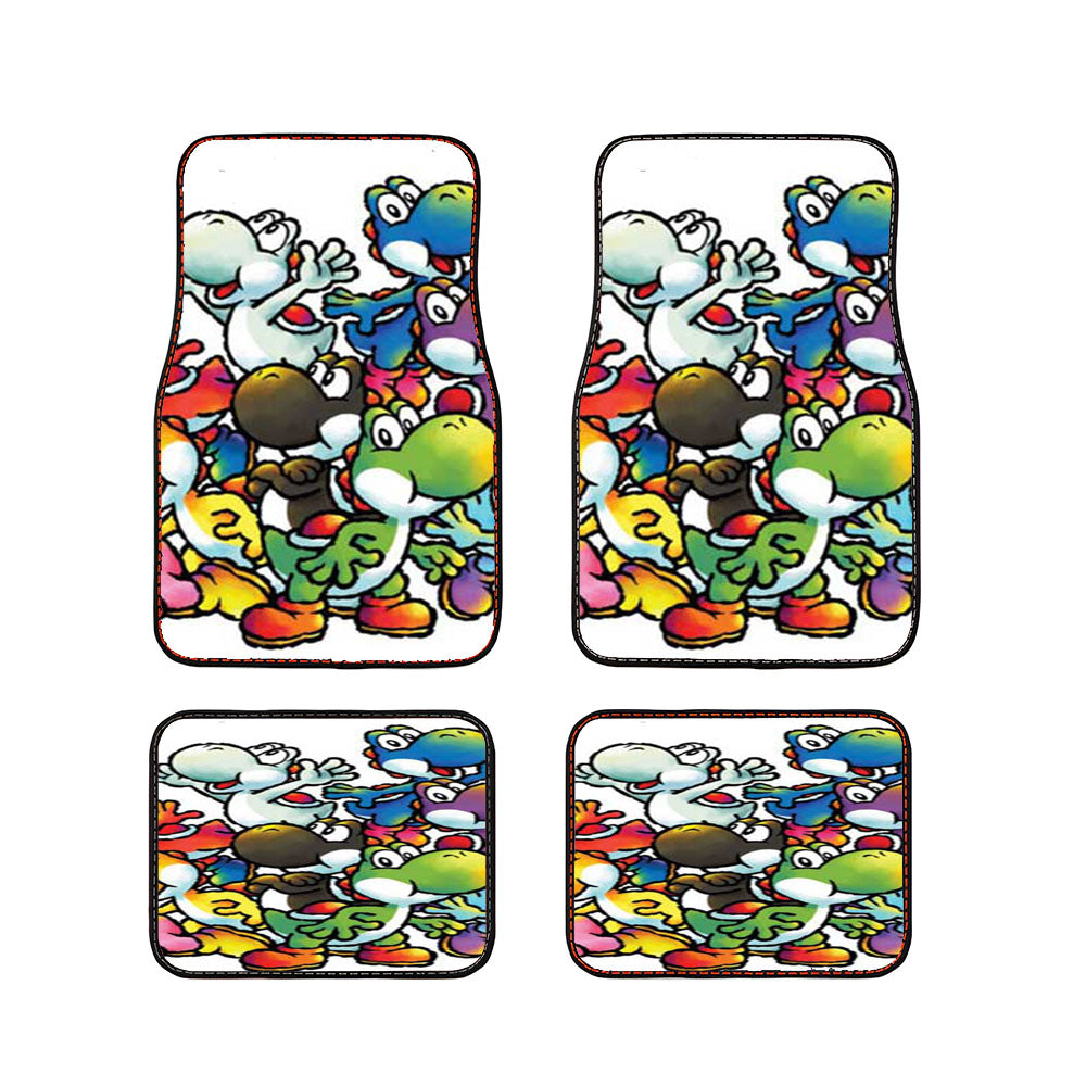Yoshis Island Car Floor Mats Accessories