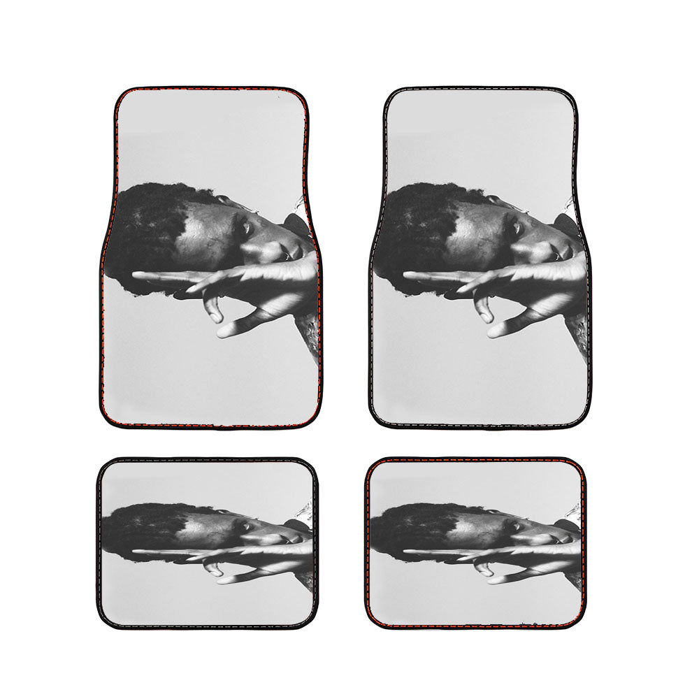 Young Thug Black White Car Floor Mats Accessories