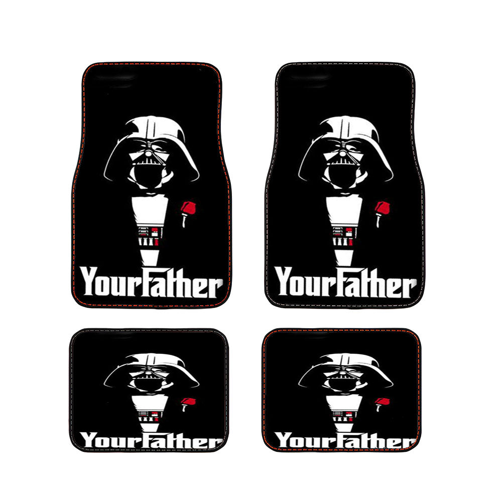 Your Father Is Darth Vader Car Floor Mats Accessories