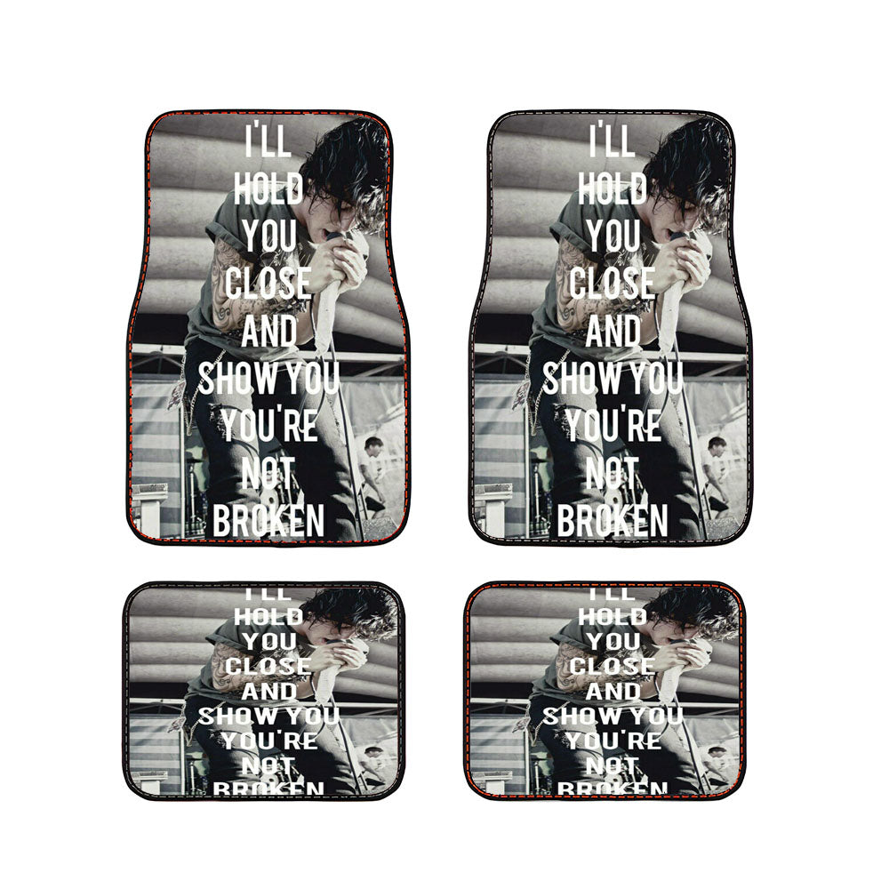 Your Not Broken Bring Me The Horizon Car Floor Mats Accessories