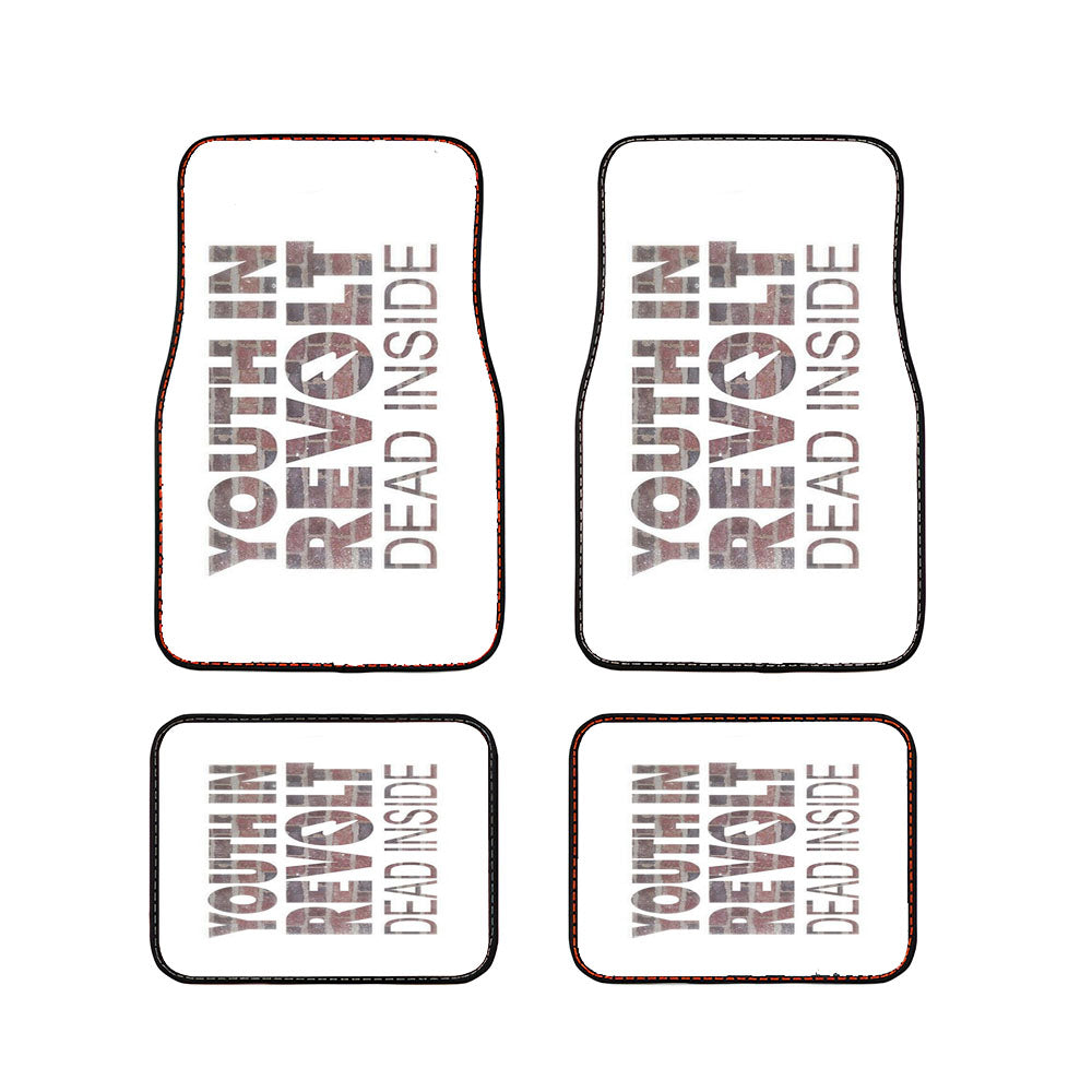 Youth In Revolt Dead Inside Car Floor Mats Accessories