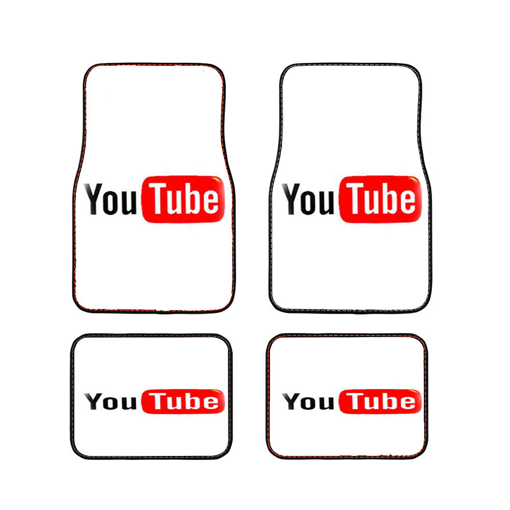 Youtube Logo Car Floor Mats Accessories