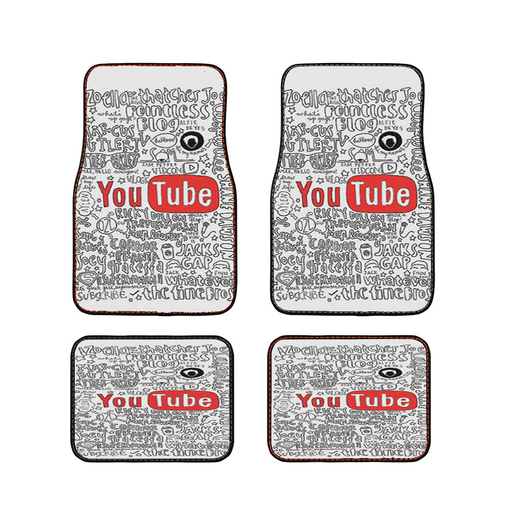 Youtube Sketch Car Floor Mats Accessories