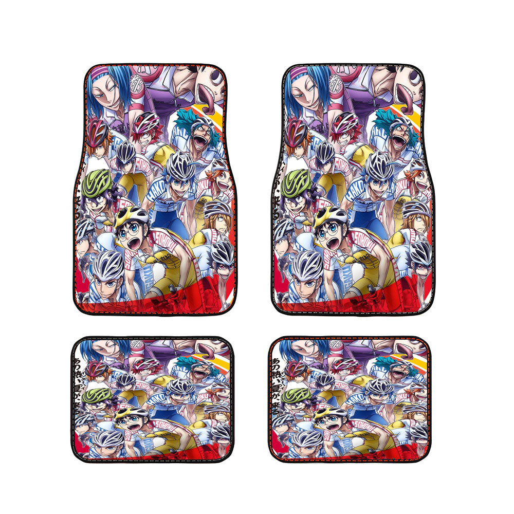 Yowamushi Pedal Anime Car Floor Mats Accessories