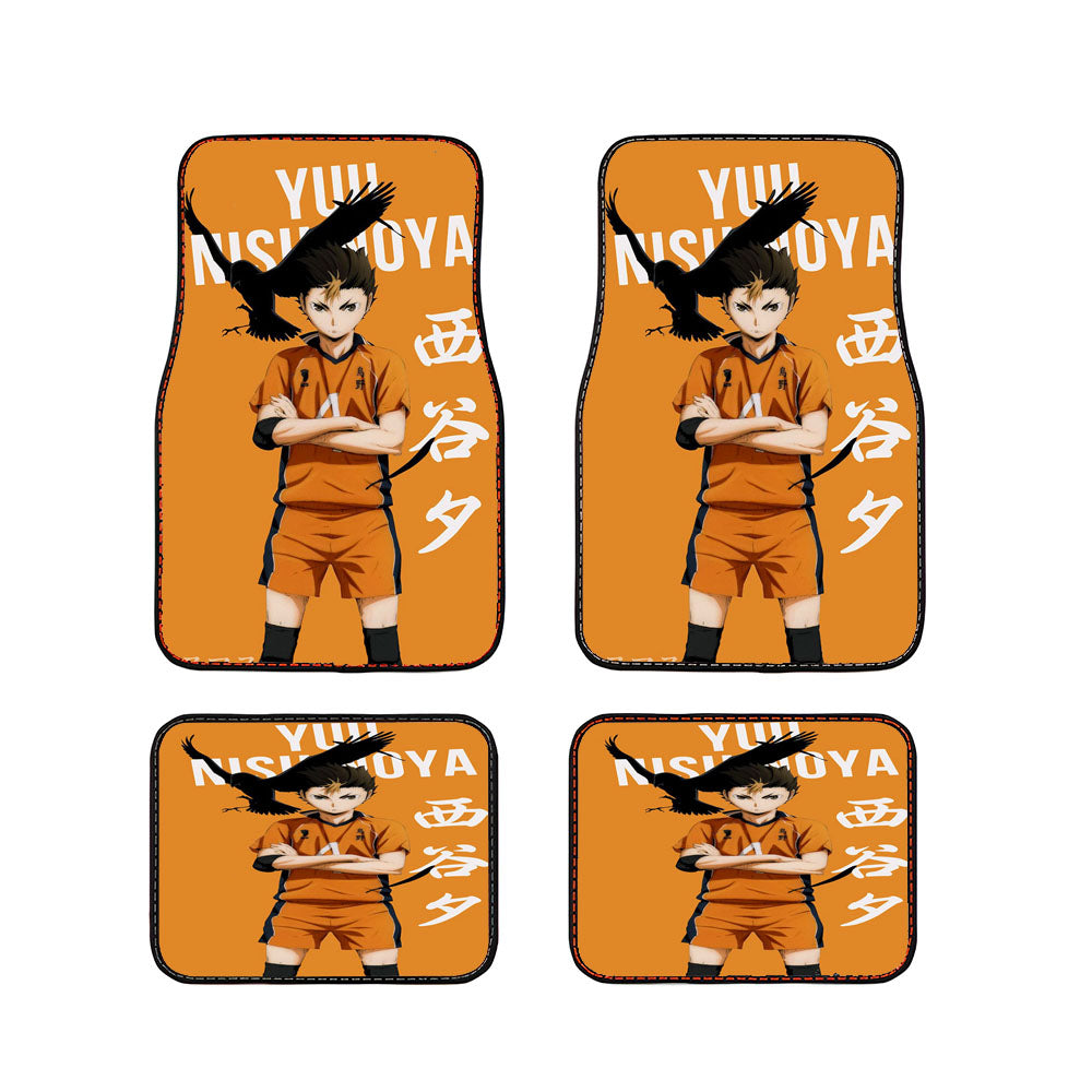 Yuu Nishinoya Haikyuu!! Car Floor Mats Accessories