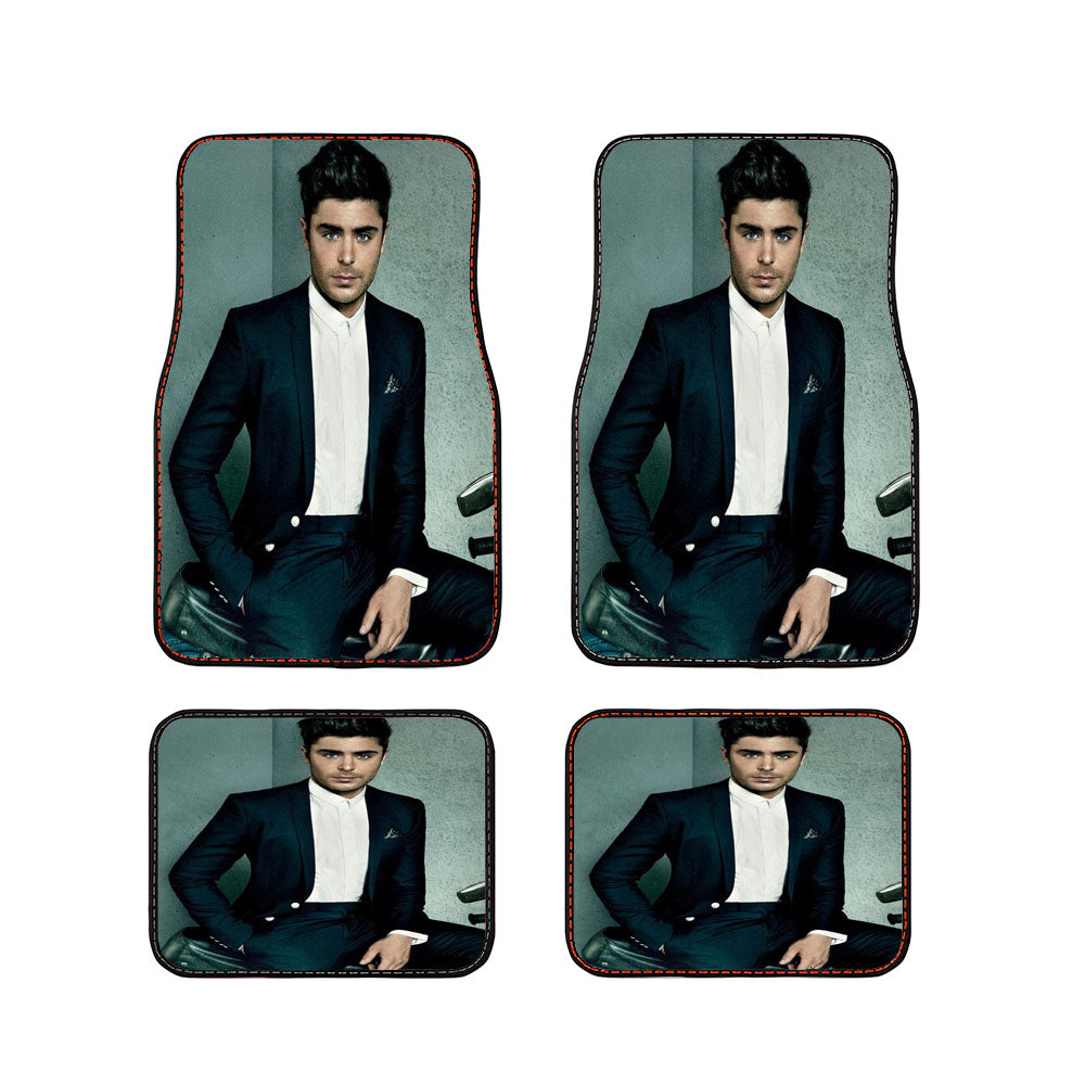 Zac Efron Cool Car Floor Mats Accessories
