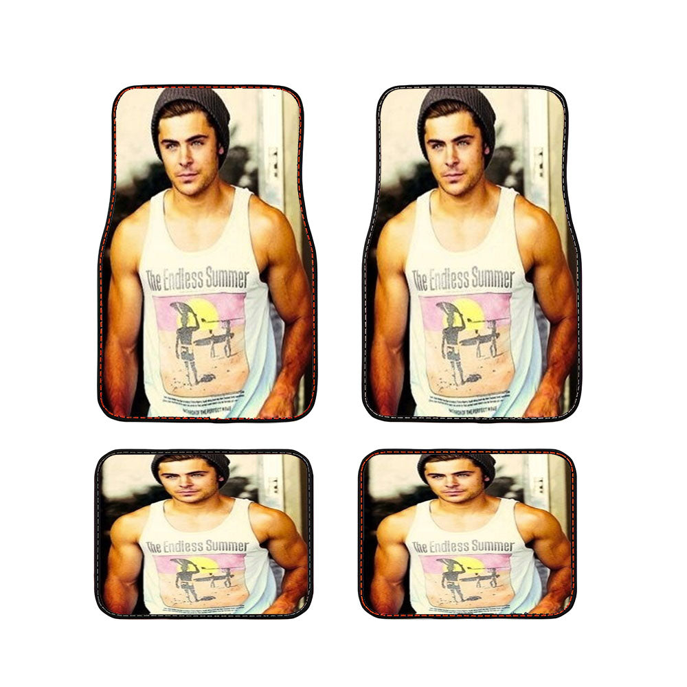 Zac Efron Style Car Floor Mats Accessories