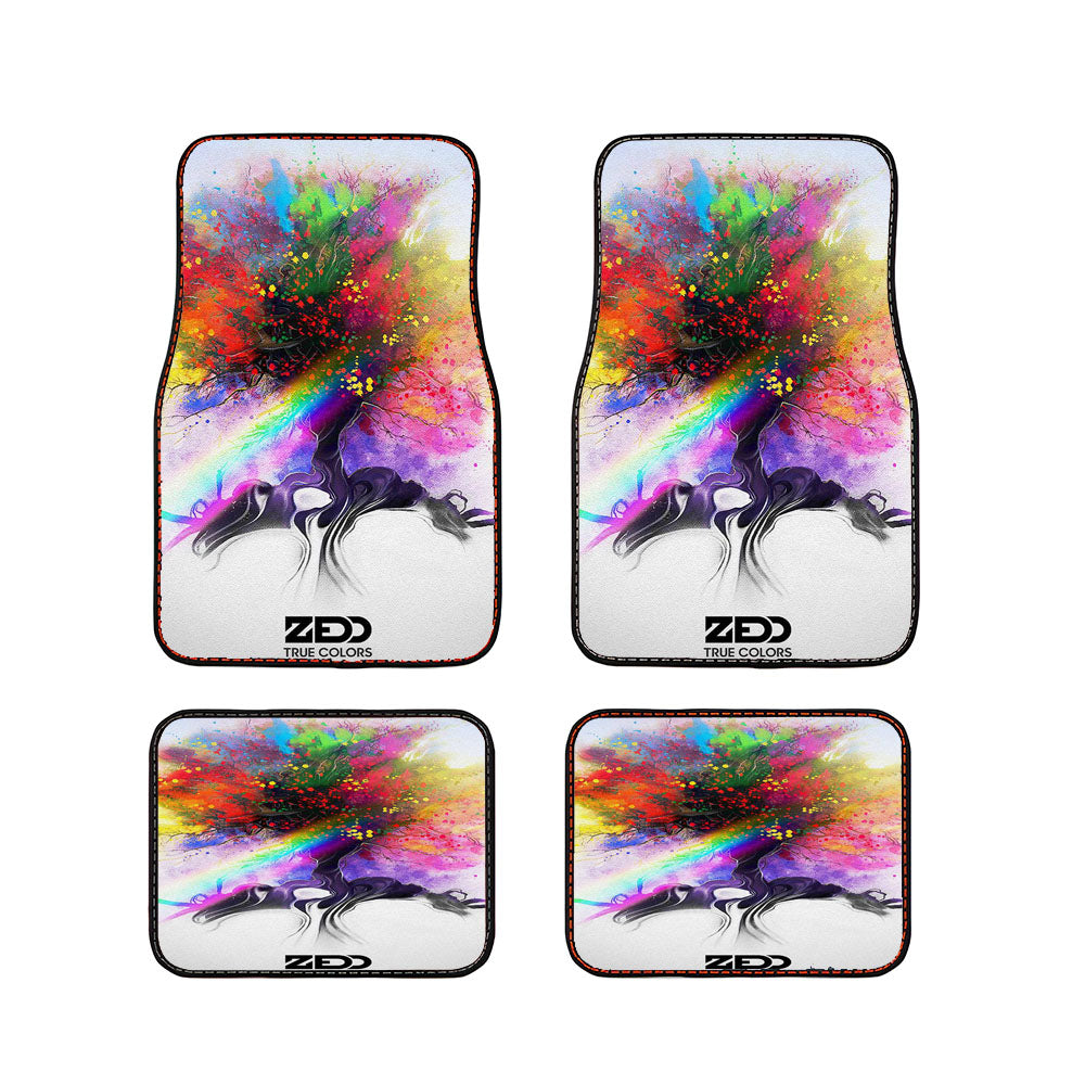 Zedd True Colors Car Floor Mats Accessories