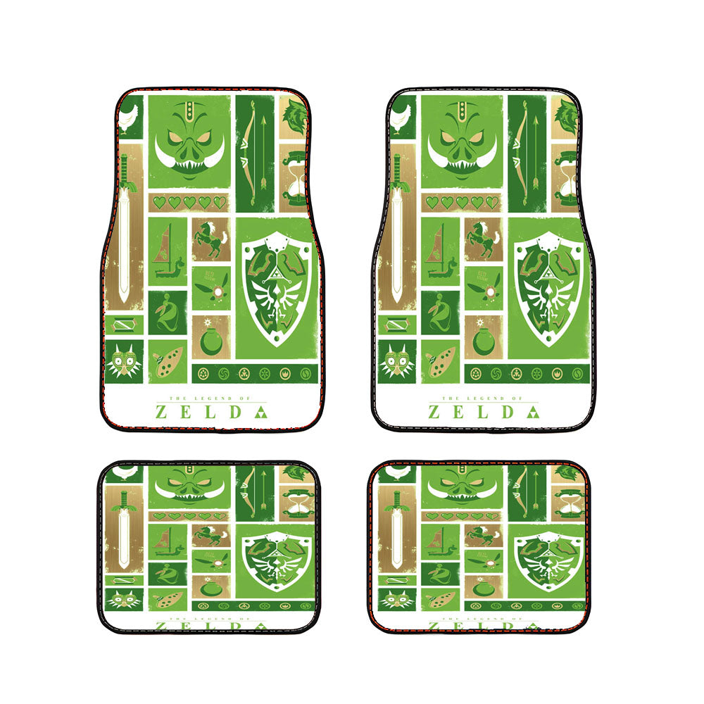 Zelda Equipment Car Floor Mats Accessories
