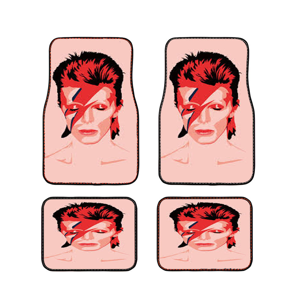 Ziggy Stardust David Bowie Car Floor Mats Accessories