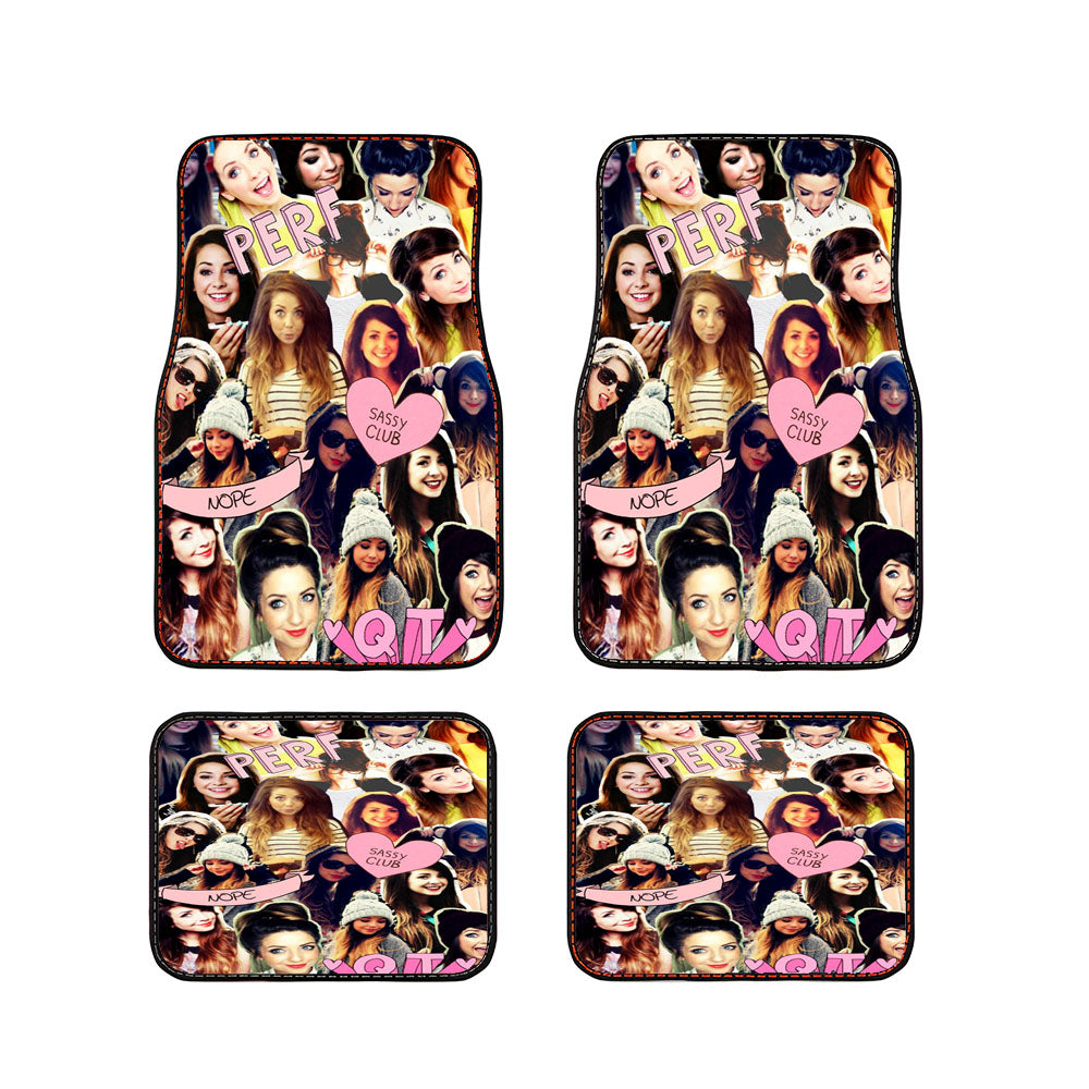 Zoella Collage Car Floor Mats Accessories