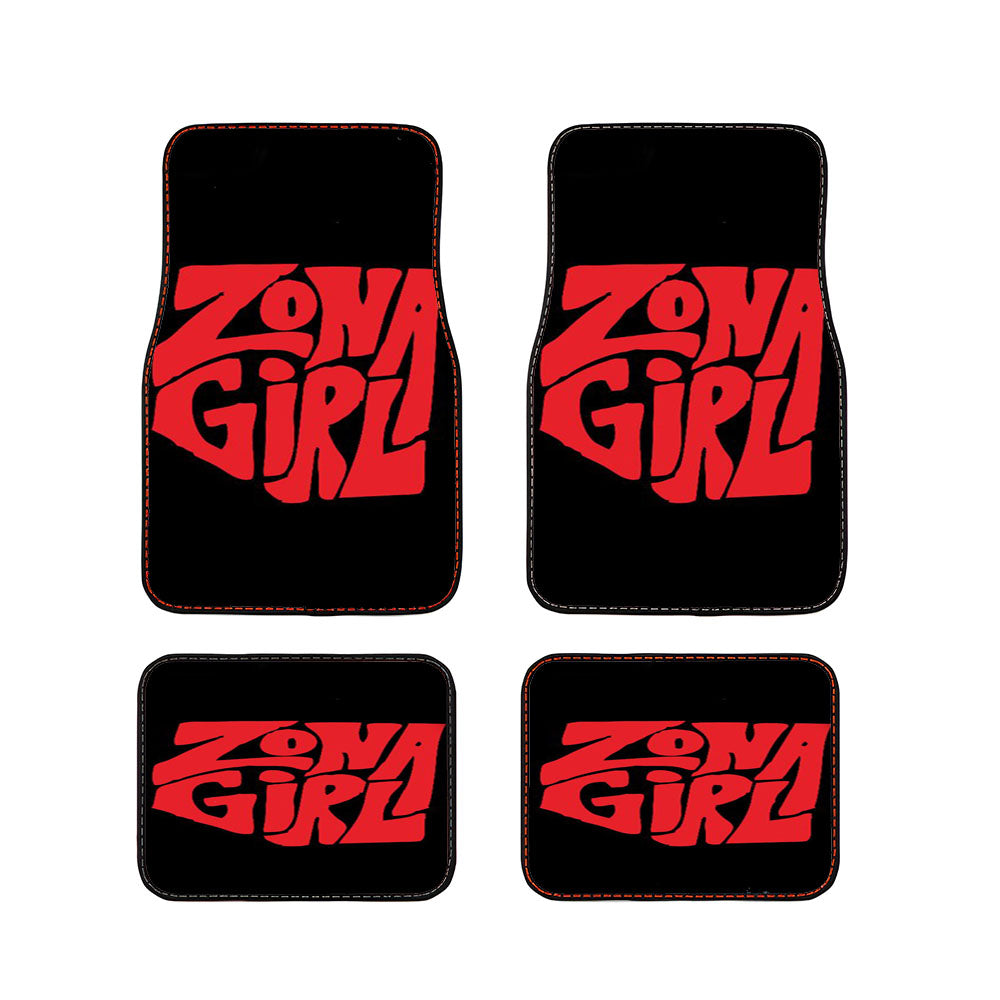 Zona Girl State Pride Car Floor Mats Accessories