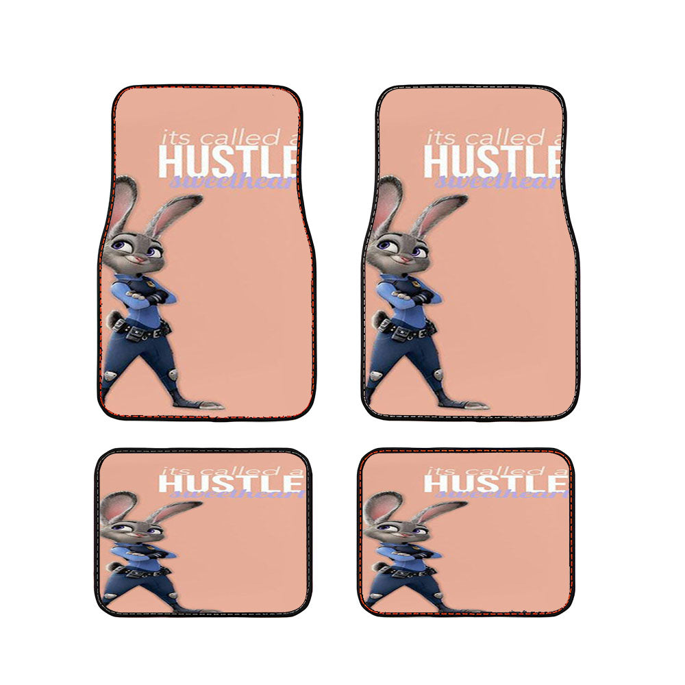 Zootopia Judy Hopps Car Floor Mats Accessories