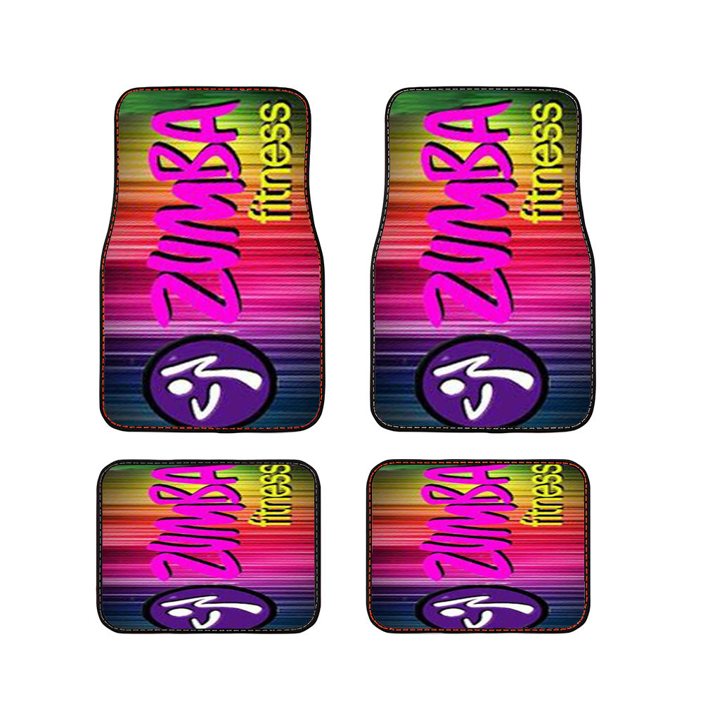 Zumba Fitness Logo Car Floor Mats Accessories