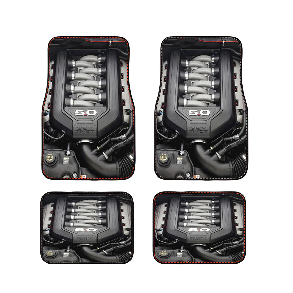 5 0L Coyote Ford Mustang Gt Engine Car Floor Mats Accessories