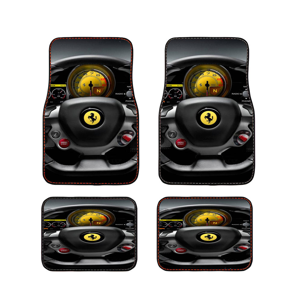 Ferrari Cockpit View Car Floor Mats Accessories