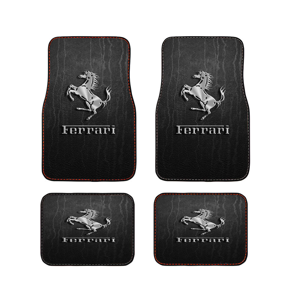 Ferrari Logo Car Floor Mats Accessories