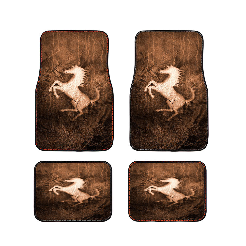 Ferrari Textured Car Floor Mats Accessories