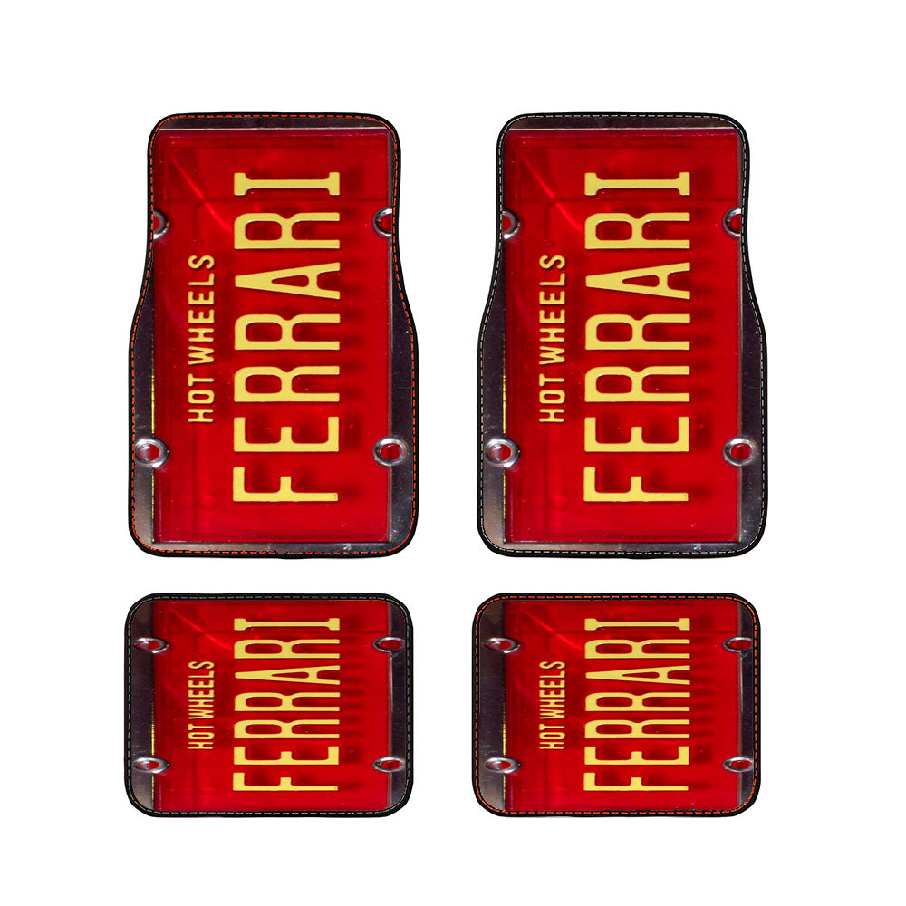 Hot Wheels Ferrari Car Floor Mats Accessories