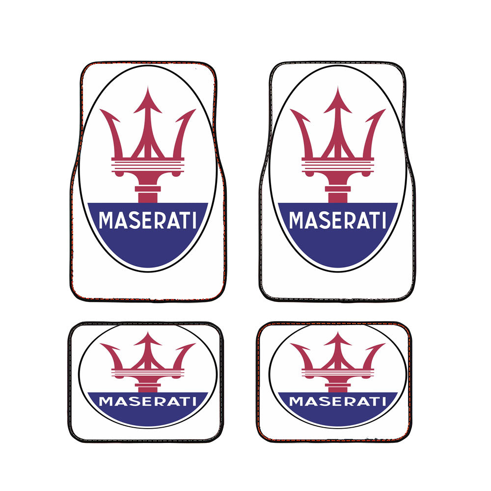 Maserati Emblem 3 Car Floor Mats Accessories