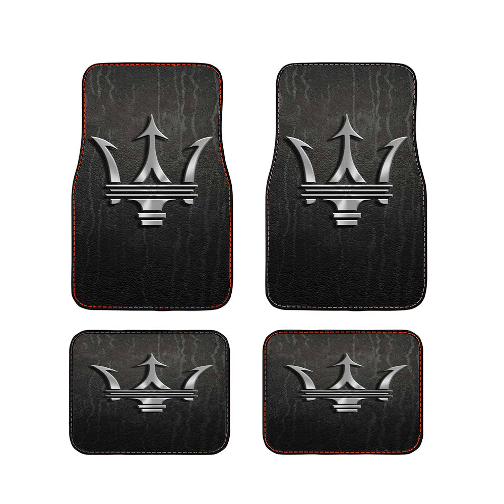 Maserati Logo 3 Car Floor Mats Accessories
