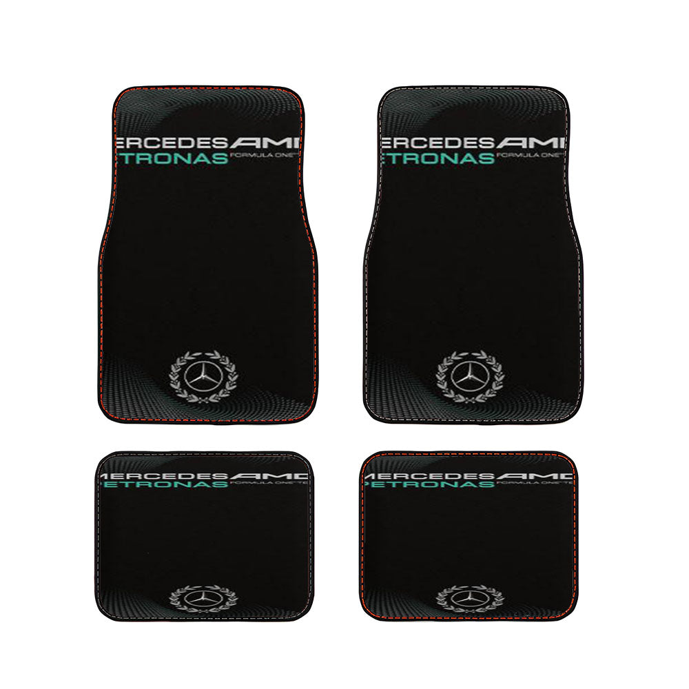 Mercedes Amg Petronas Racing Team Car Floor Mats Accessories