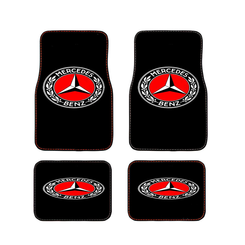 Mercedes Benz Logo Racing Amg Car Sports Car Floor Mats Accessories