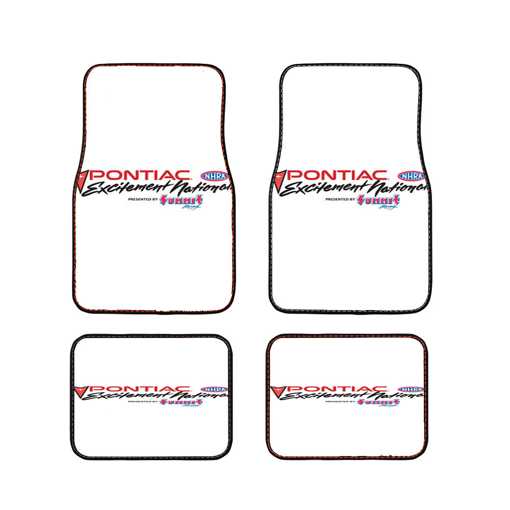 Pontiac Excitement Nationals Car Floor Mats Accessories