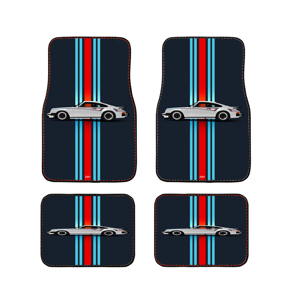 Porsche 911 930 M42 Poster Car Floor Mats Accessories