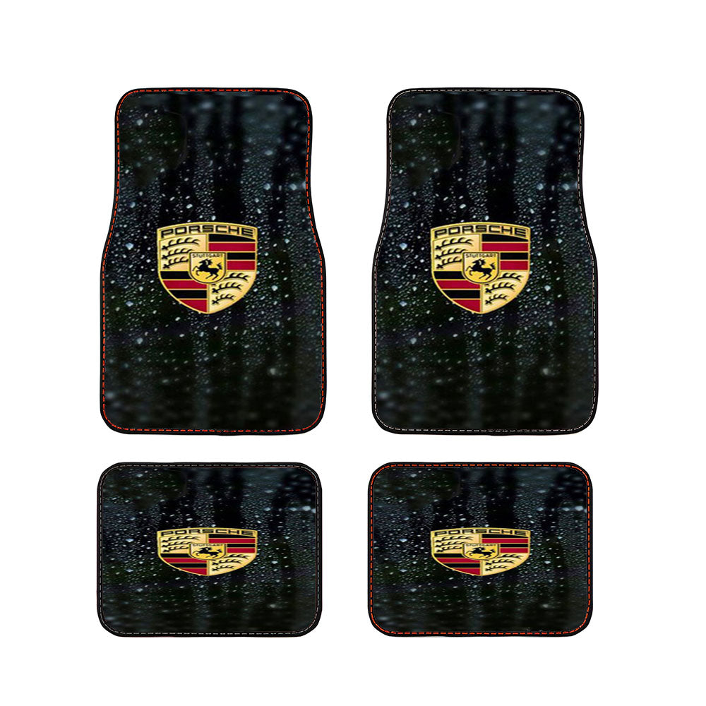Porsche Logo Car Floor Mats Accessories