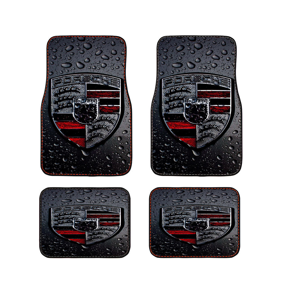 Porsche Logo Car Pictures Wallpaper Car Floor Mats Accessories