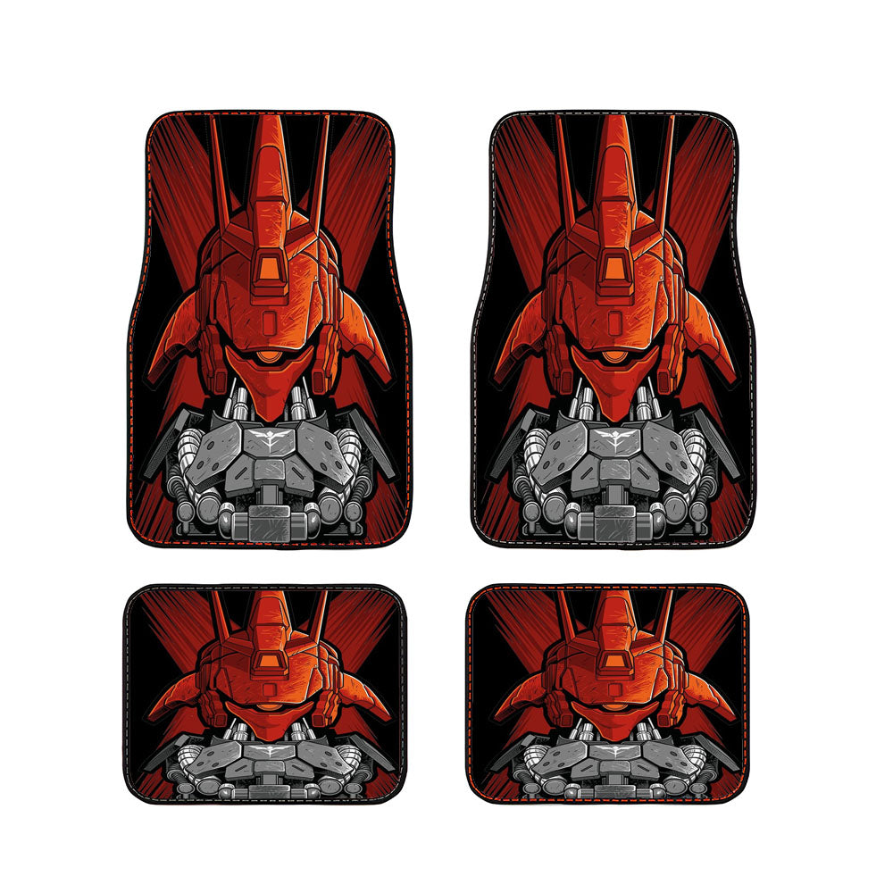 Sazabi Gundam Mecha Car Floor Mats Accessories