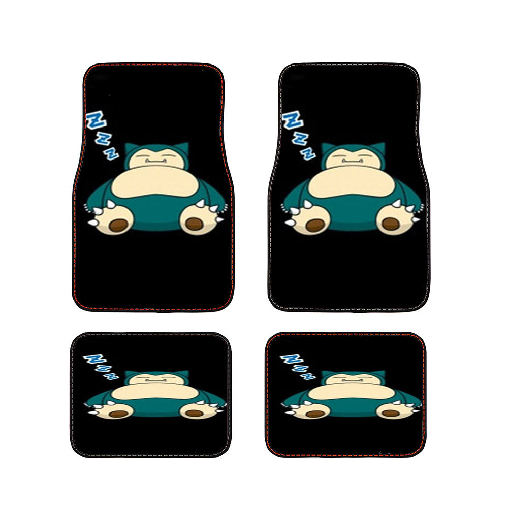 Snorlax Car Floor Mats Accessories