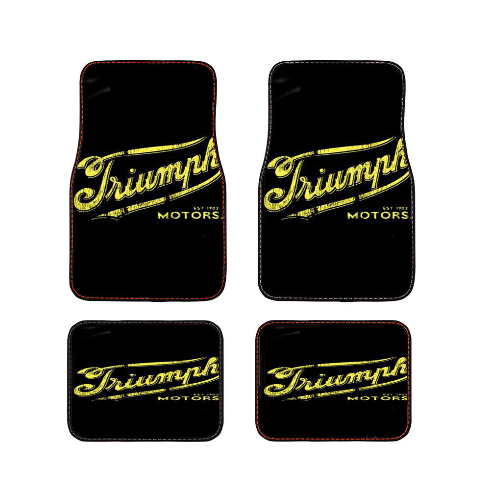 Triumph Logo 51 Car Floor Mats Accessories