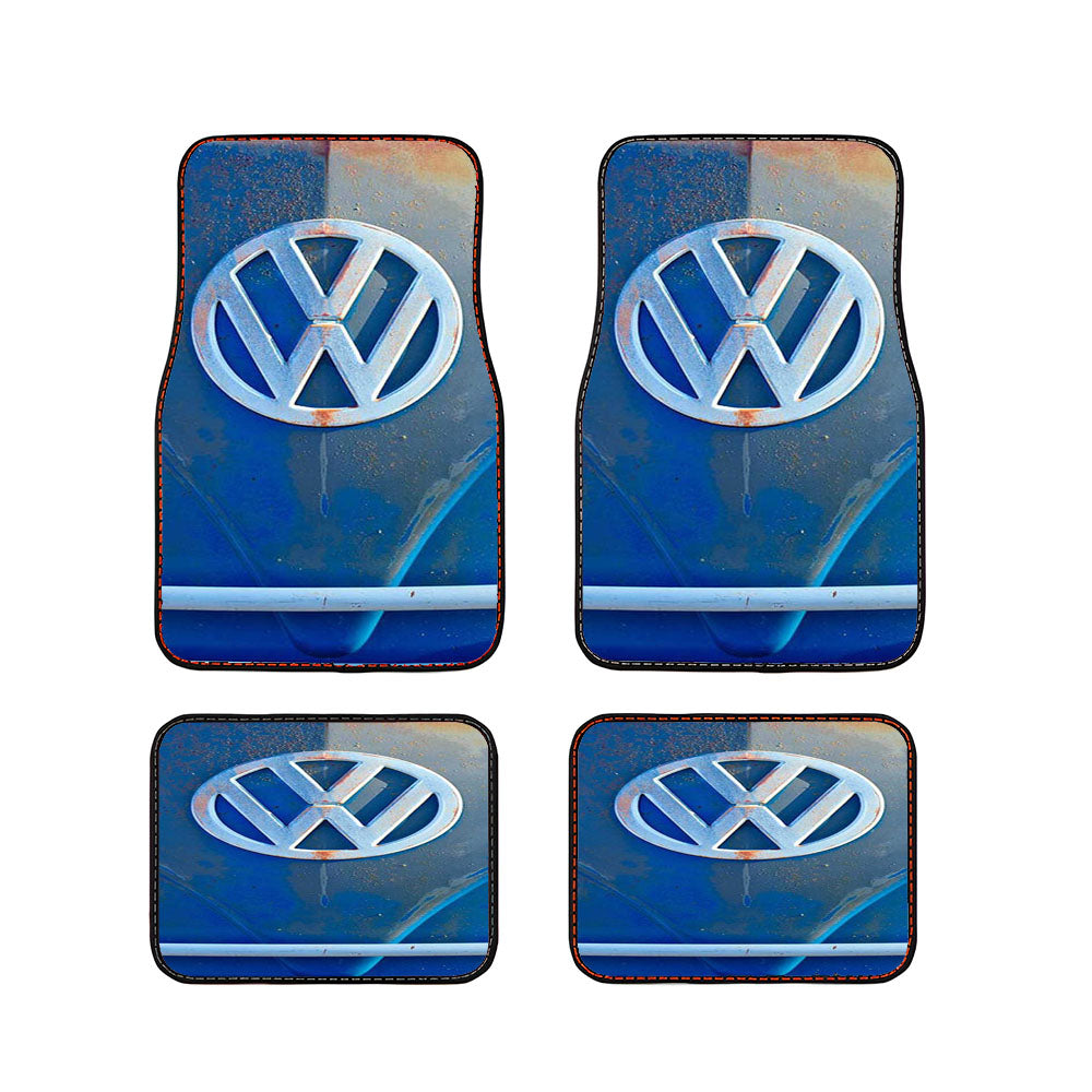 Volkswagen Vw Bus Front Emblem Jill Reger Car Floor Mats Accessories