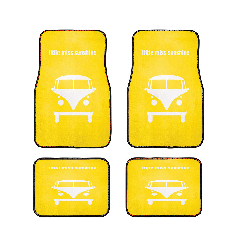 Volkswagen Yellow Car Floor Mats Accessories